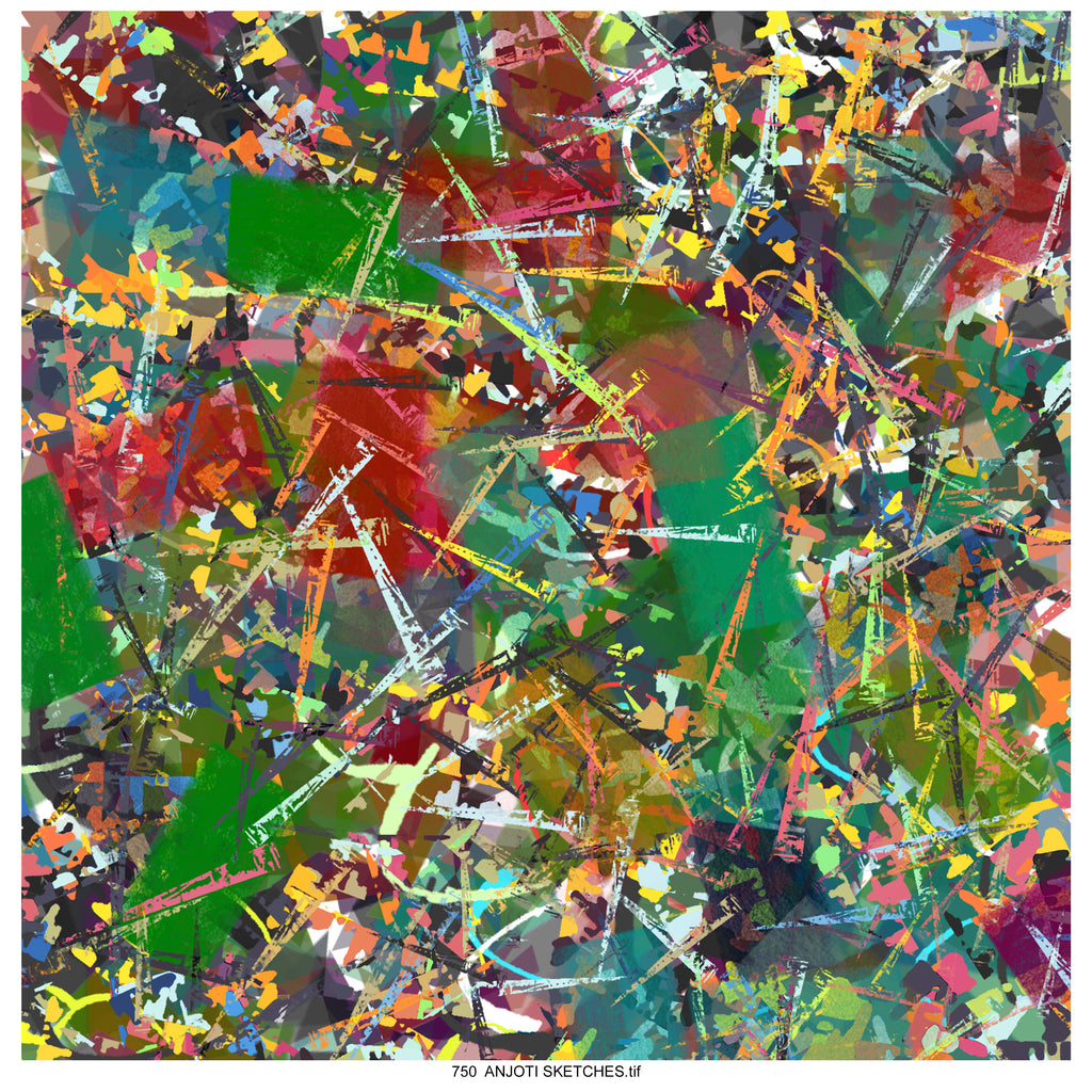 AnjotiSketches 09_ Artistic Multicolor Abstract Wall Art Ideas with Stunning Texture Effect Backgrounds