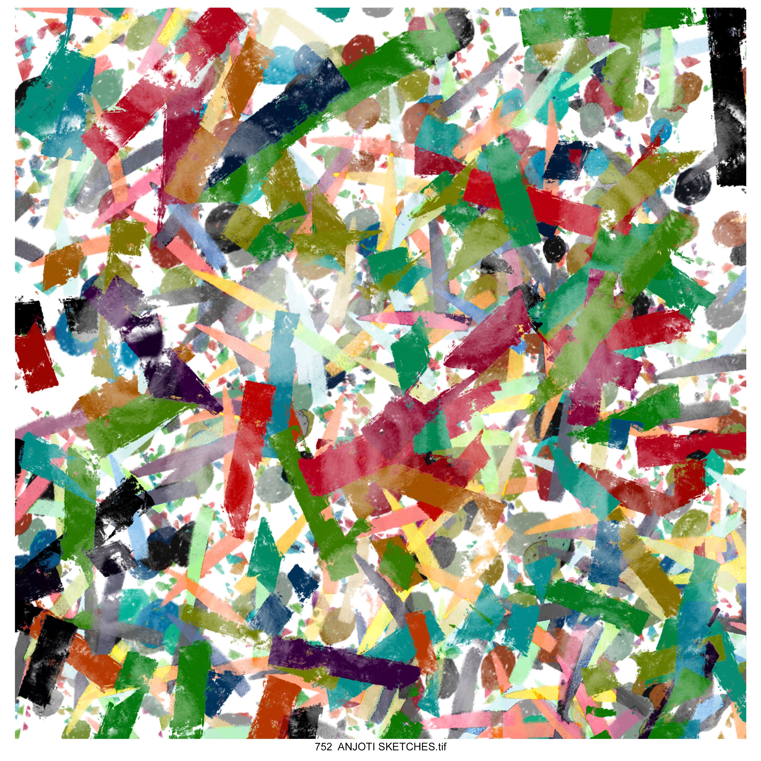 AnjotiSketches 09_ Artistic Multicolor Abstract Wall Art Ideas with Stunning Texture Effect Backgrounds