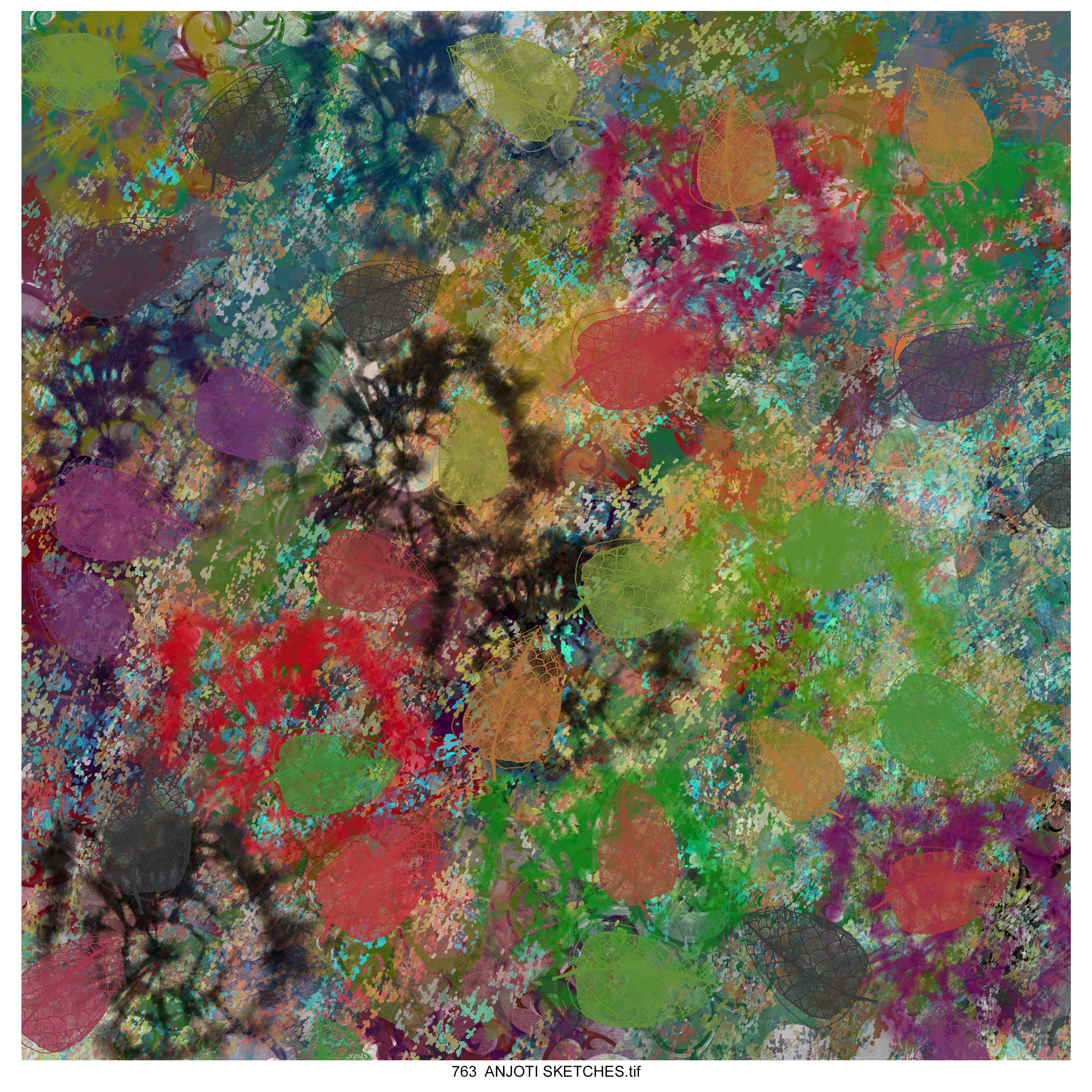 AnjotiSketches 10_Multicolor Abstract Wall Art for Every Room with Beautiful Texture Effect Background Designs